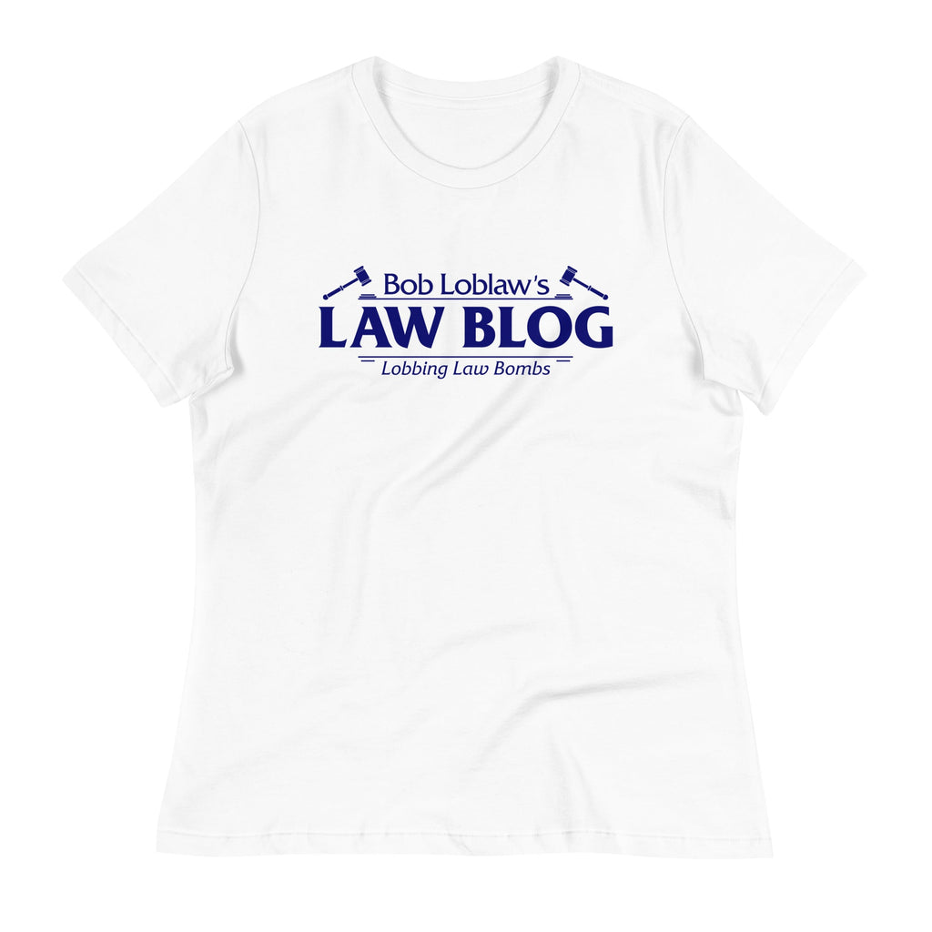 Bob Loblaw's Law Blog Women's Signature Tee