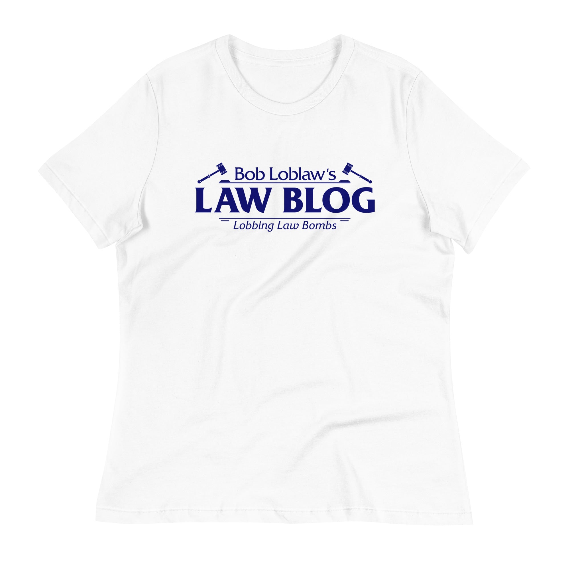 Bob Loblaw's Law Blog Women's Signature Tee