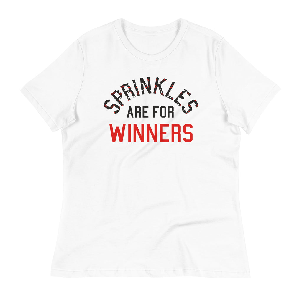 Sprinkles Are For Winners Women's Signature Tee