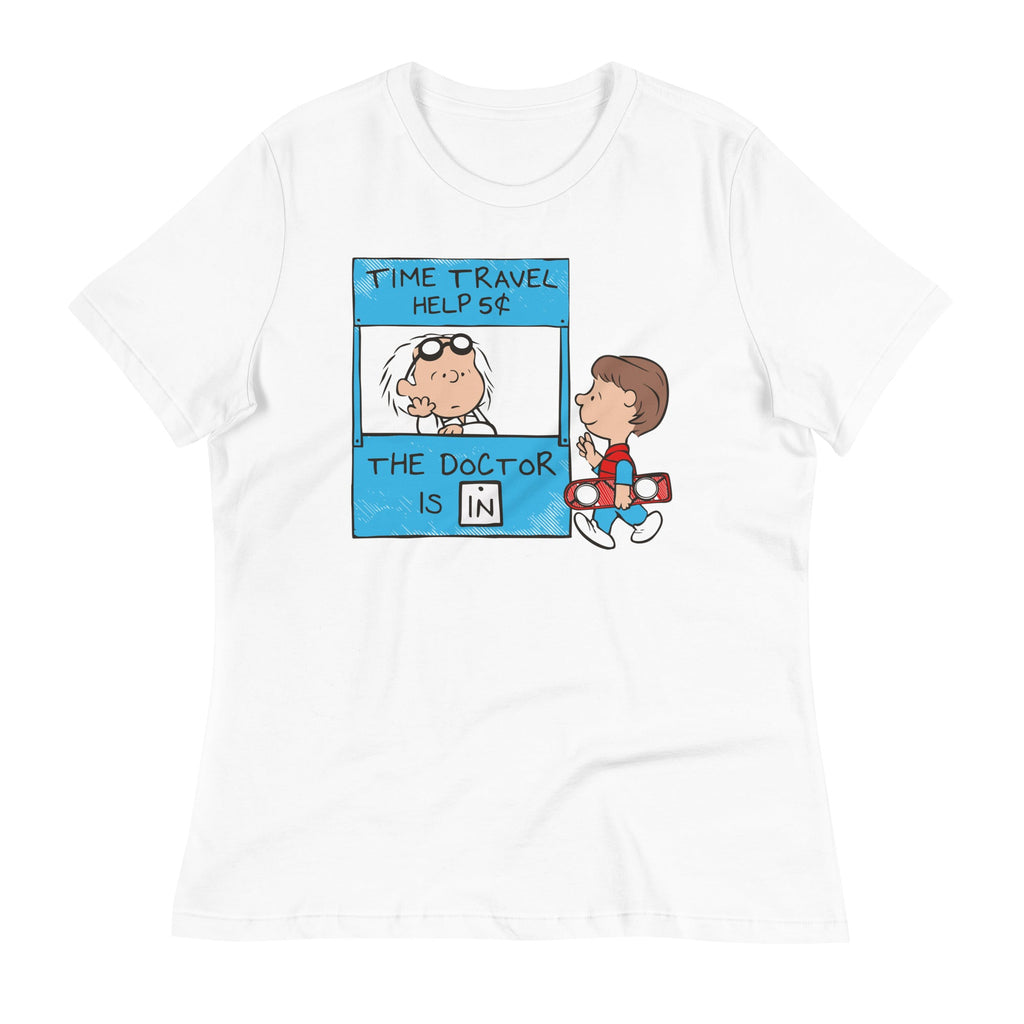 The Doctor Is In Women's Signature Tee