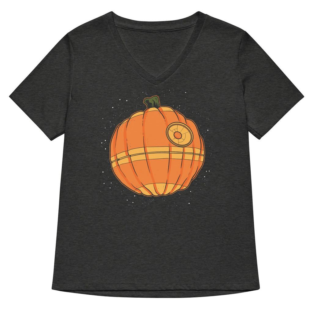 That's No Pumpkin Women's V-Neck Tee