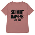 Schmidt Happens All Day Women's V-Neck Tee