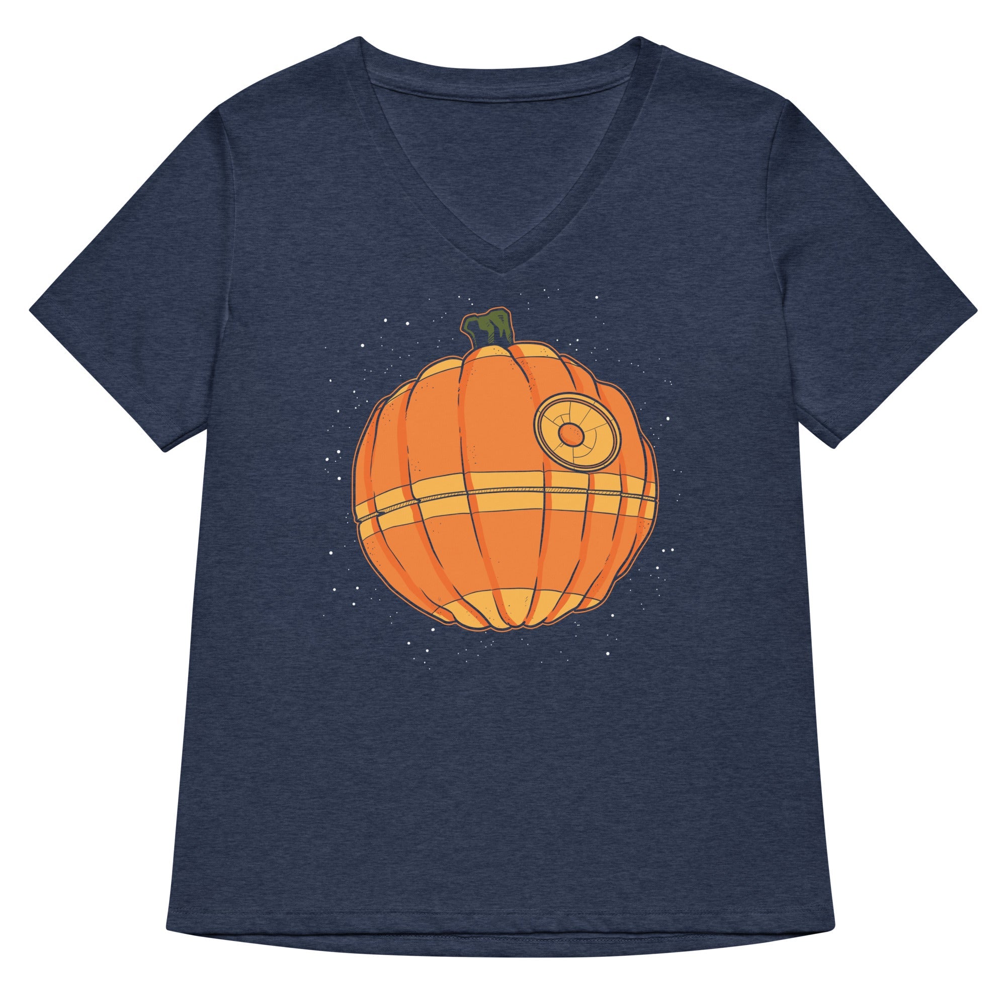 That's No Pumpkin Women's V-Neck Tee