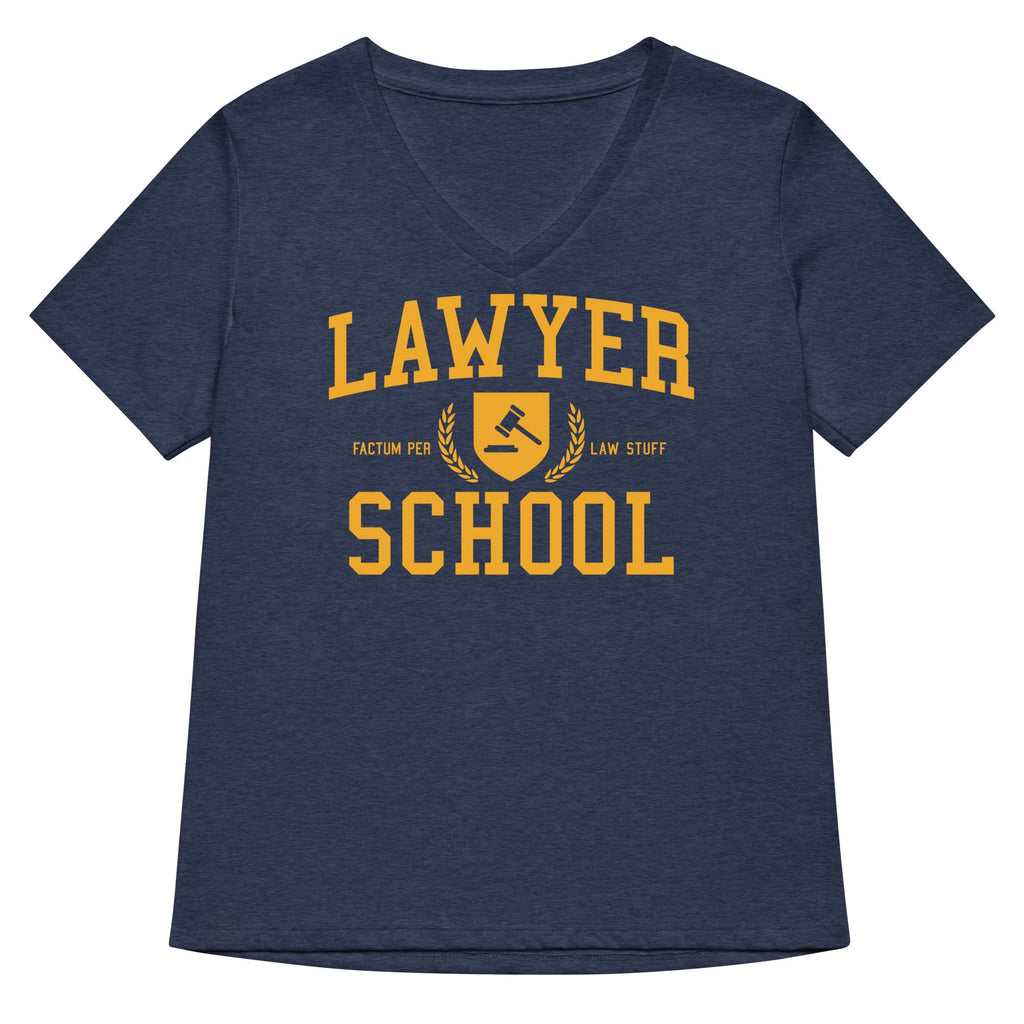 Lawyer School Women's V-Neck Tee