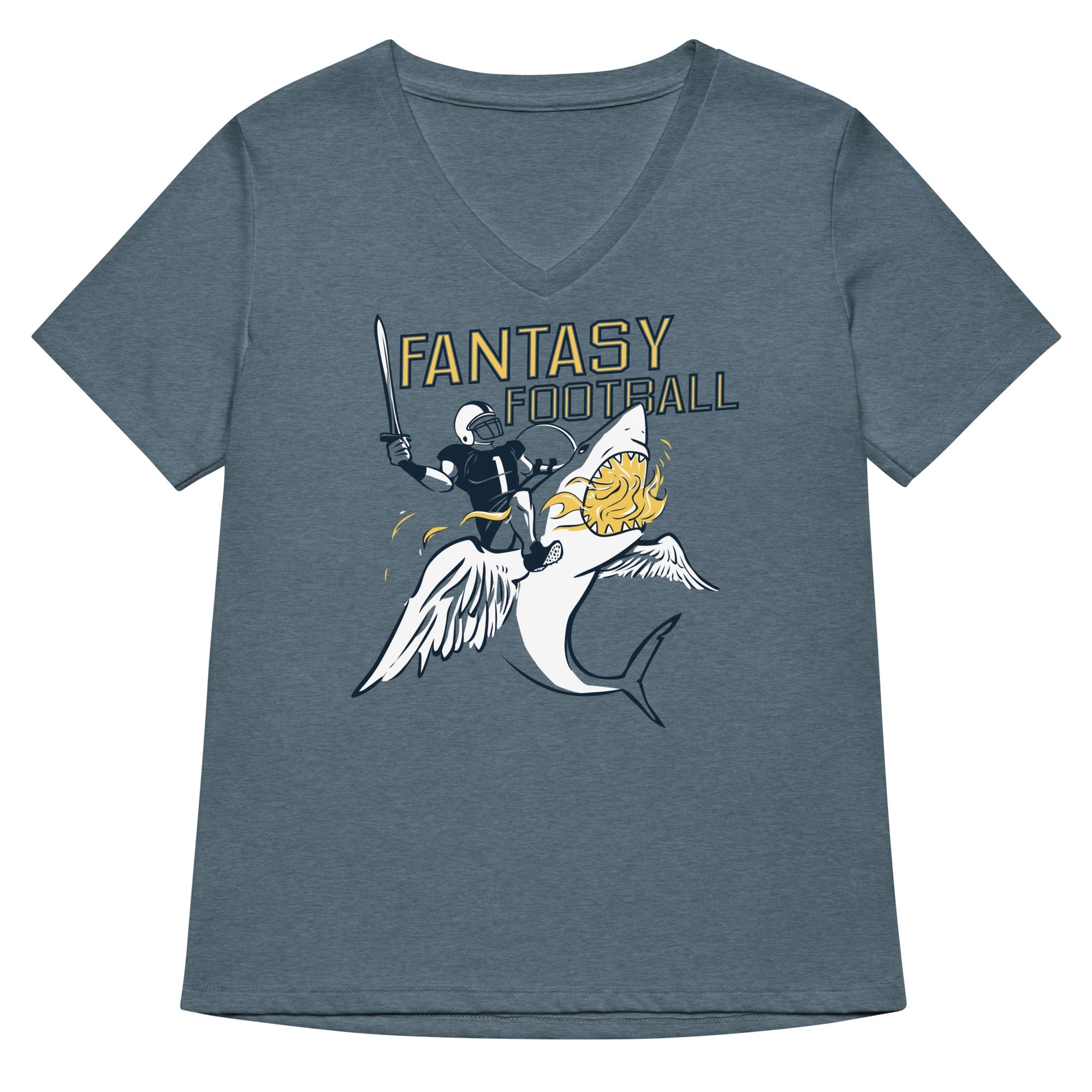 Fantasy Football Women's V-Neck Tee