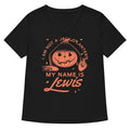 My Name Is Lewis Women's V-Neck Tee
