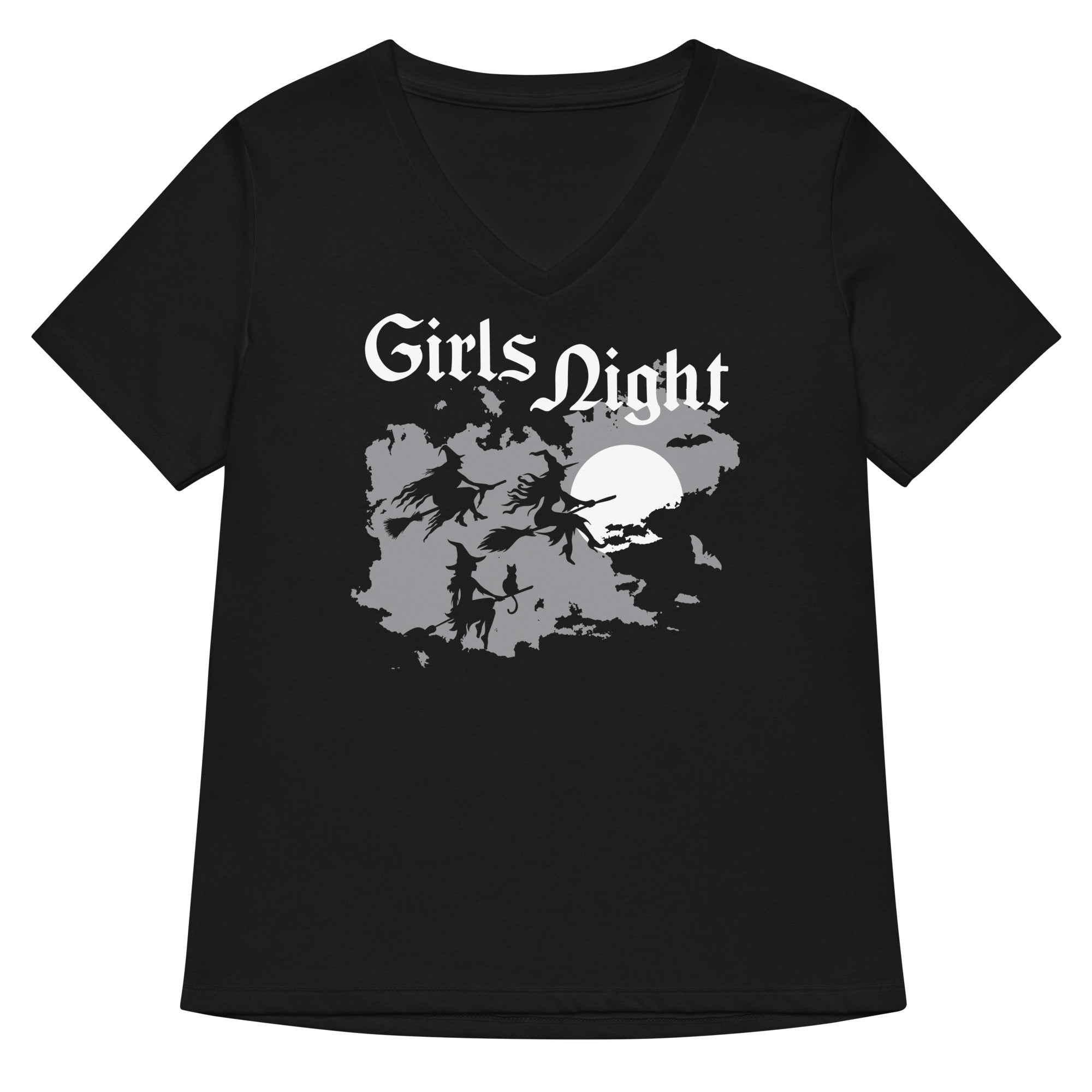 Girls Night Women's V-Neck Tee