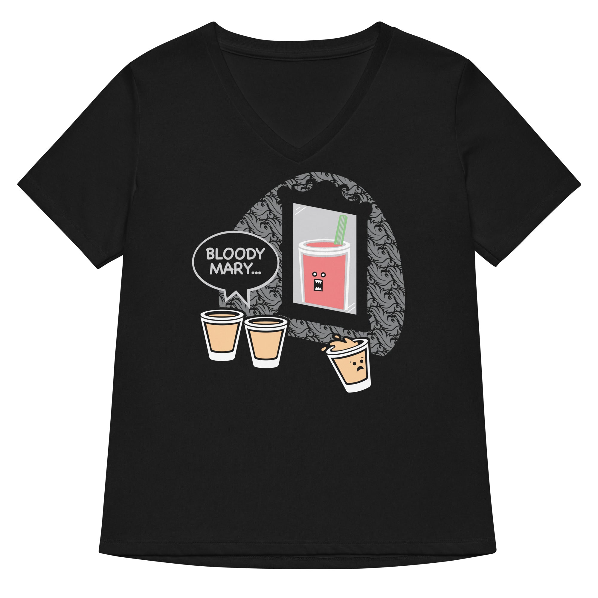 Bloody Mary Women's V-Neck Tee