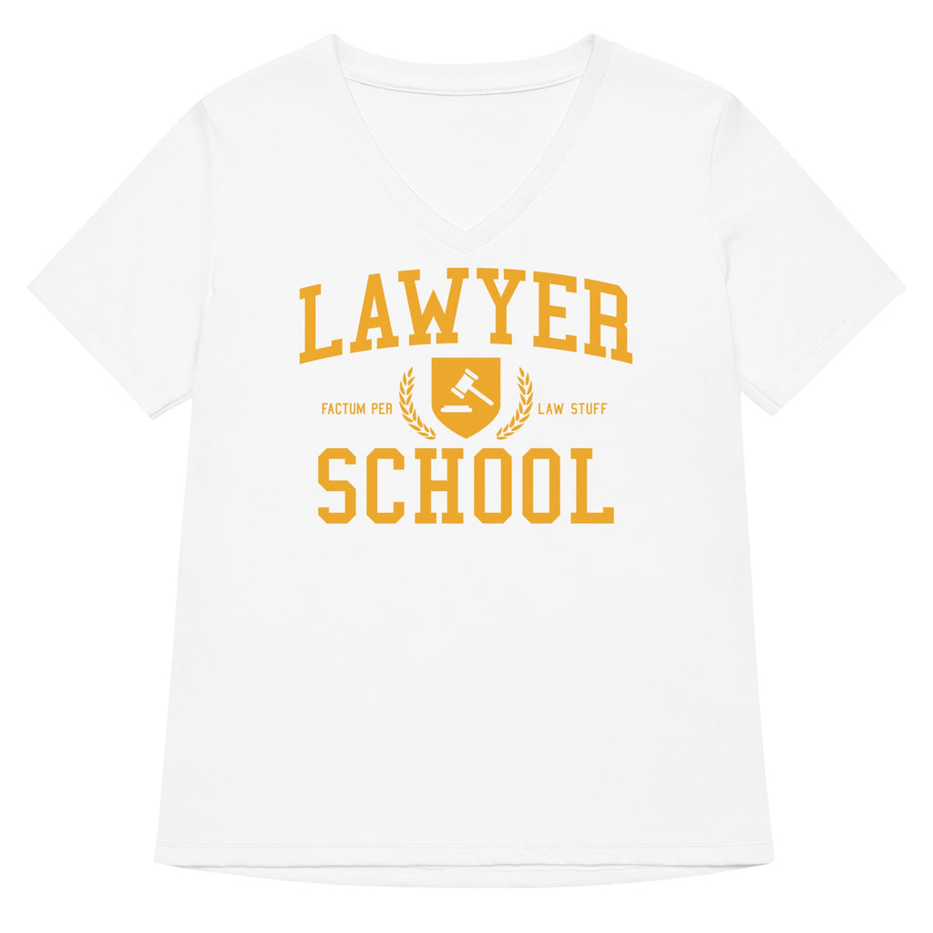 Lawyer School Women's V-Neck Tee