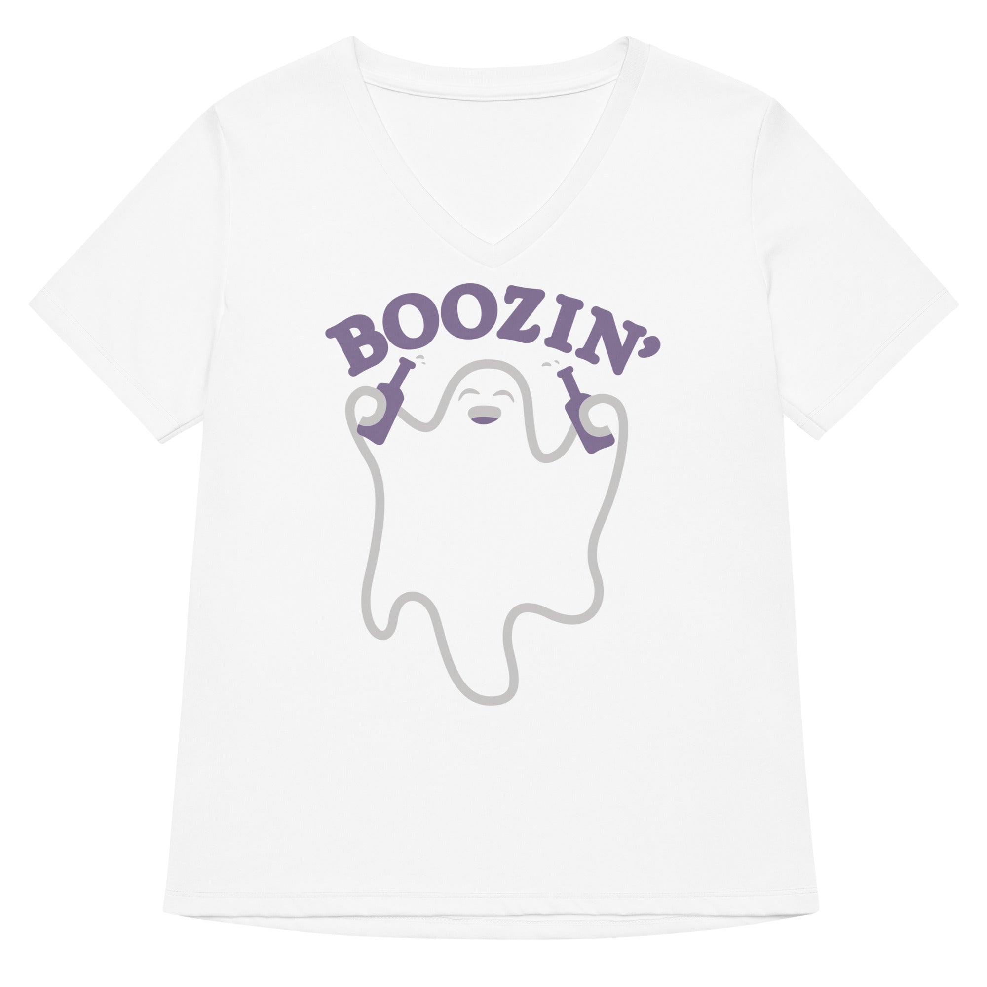 Boozin' Women's V-Neck Tee