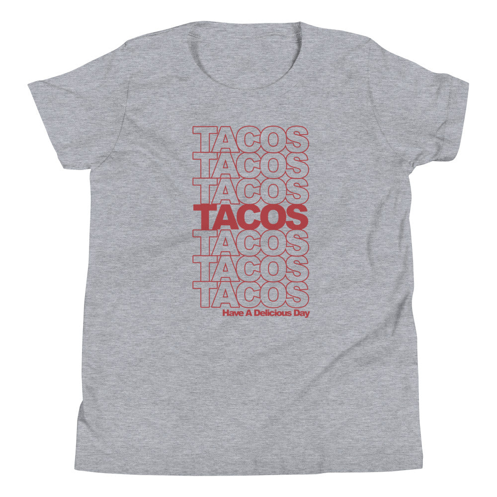 Tacos Tacos Tacos Kid's Youth Tee