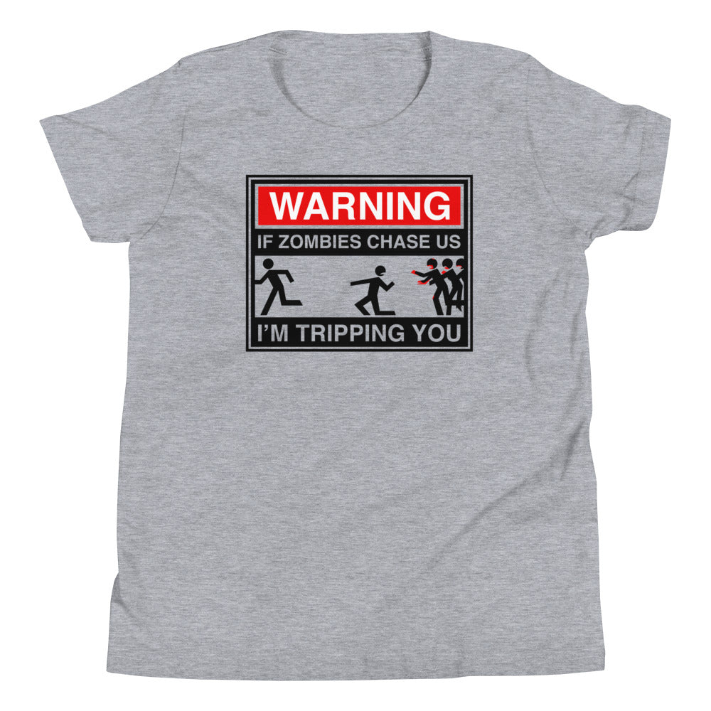 If Zombies Chase Us Kid's Youth Tee