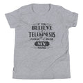 If You Believe In Telekinesis Please Raise My Hand Kid's Youth Tee