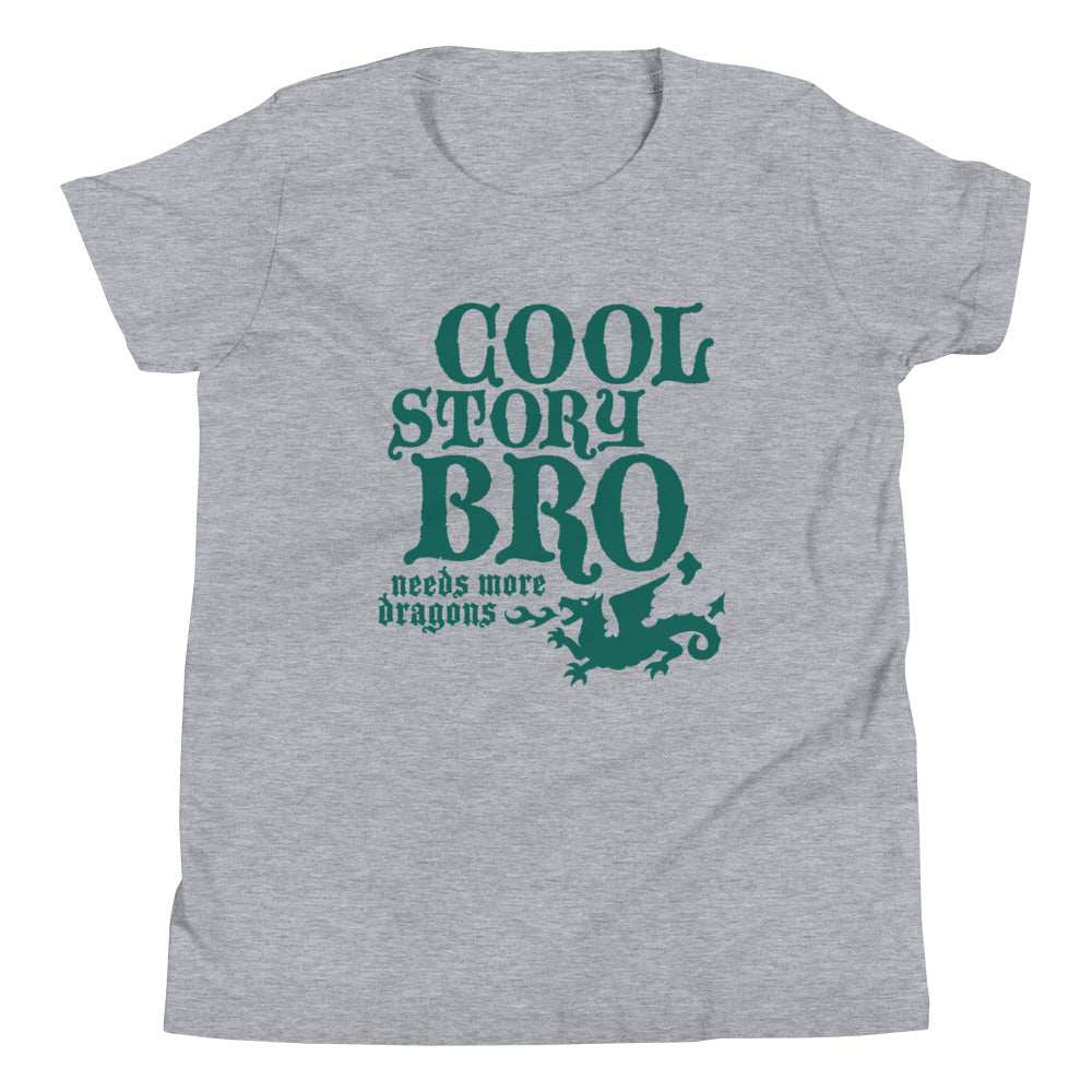 Cool Story Bro, Needs More Dragons Kid's Youth Tee