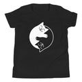 Yin Yang Cats Kid's Youth Tee