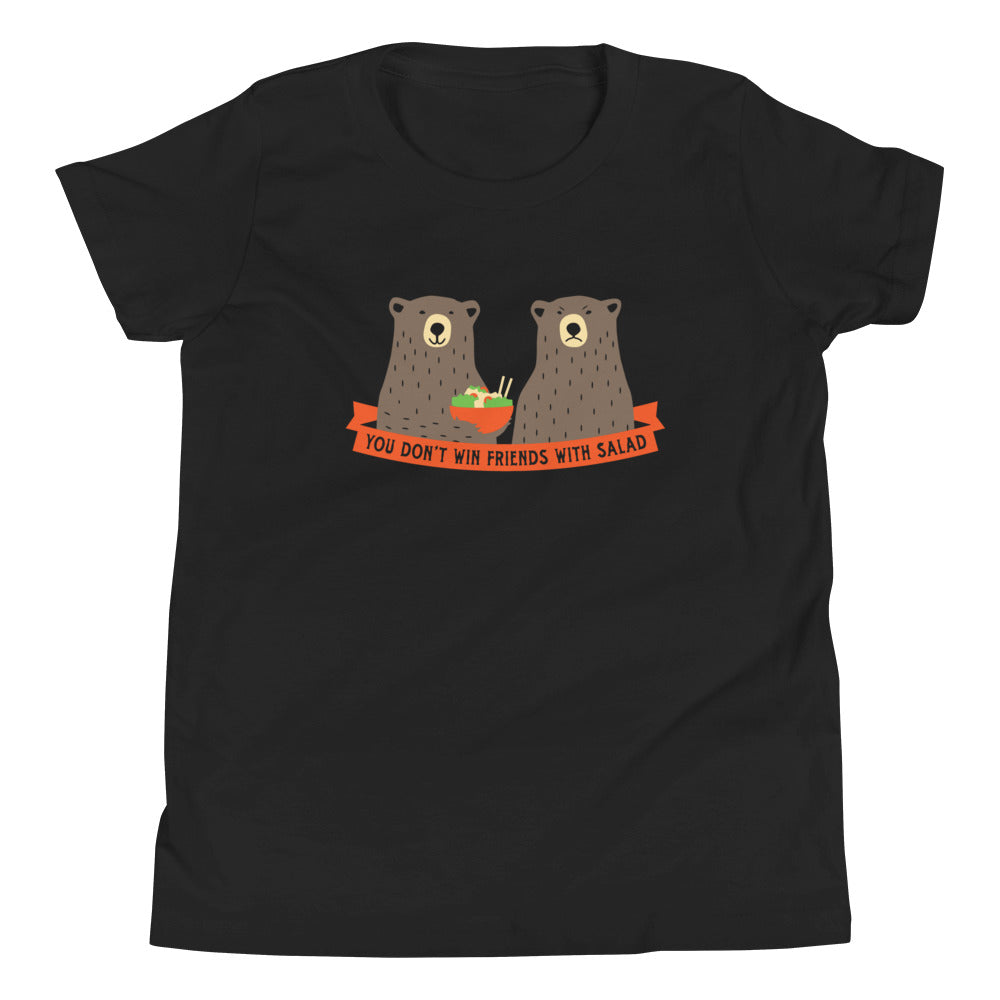 You Don't Win Friends With Salad Kid's Youth Tee