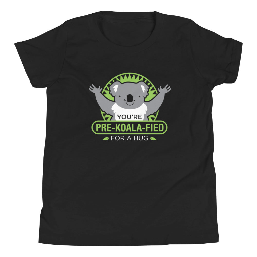 You're Pre-Koala-Fied For A Hug Kid's Youth Tee