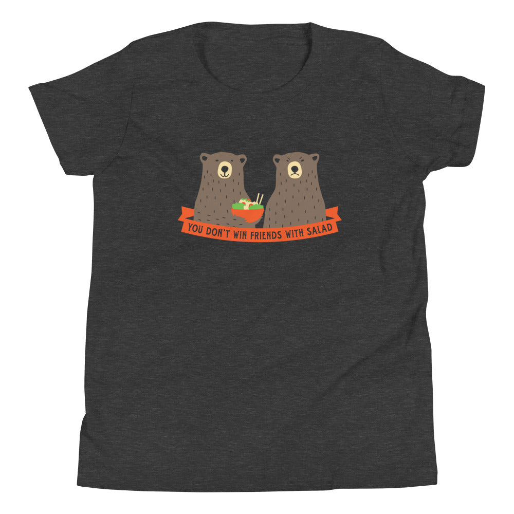 You Don't Win Friends With Salad Kid's Youth Tee