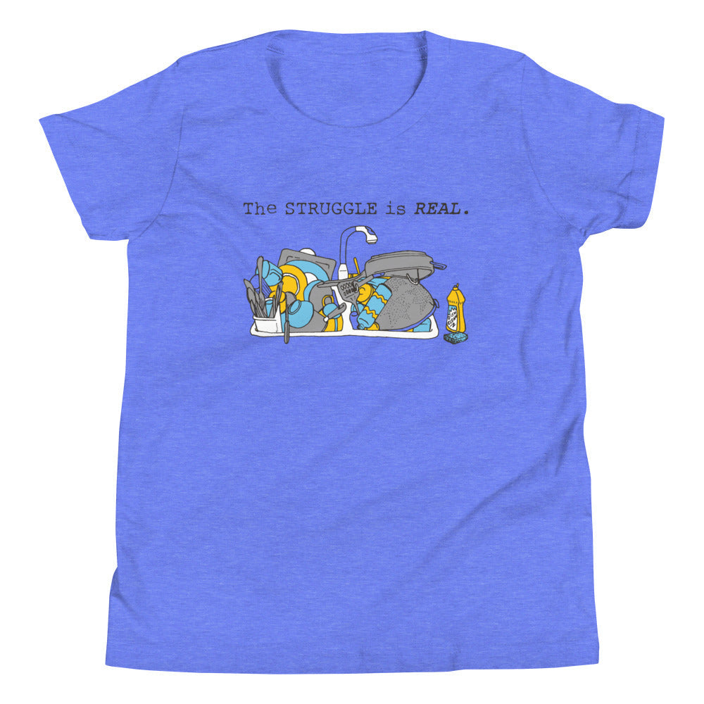 The Struggle Is Real Kid's Youth Tee