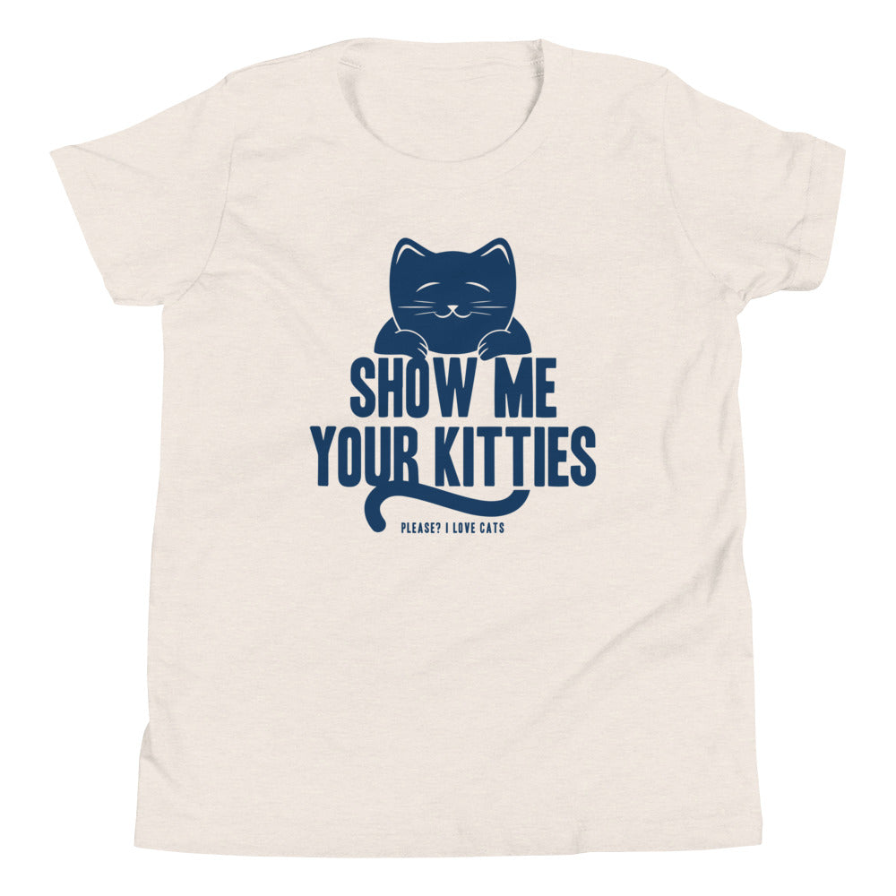 Show Me Your Kitties Kid's Youth Tee