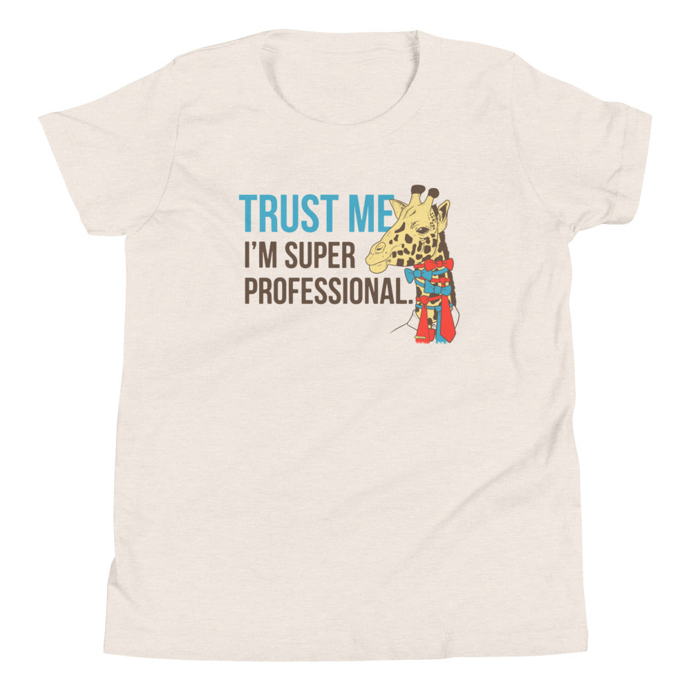Trust Me I'm Super Professional Kid's Youth Tee