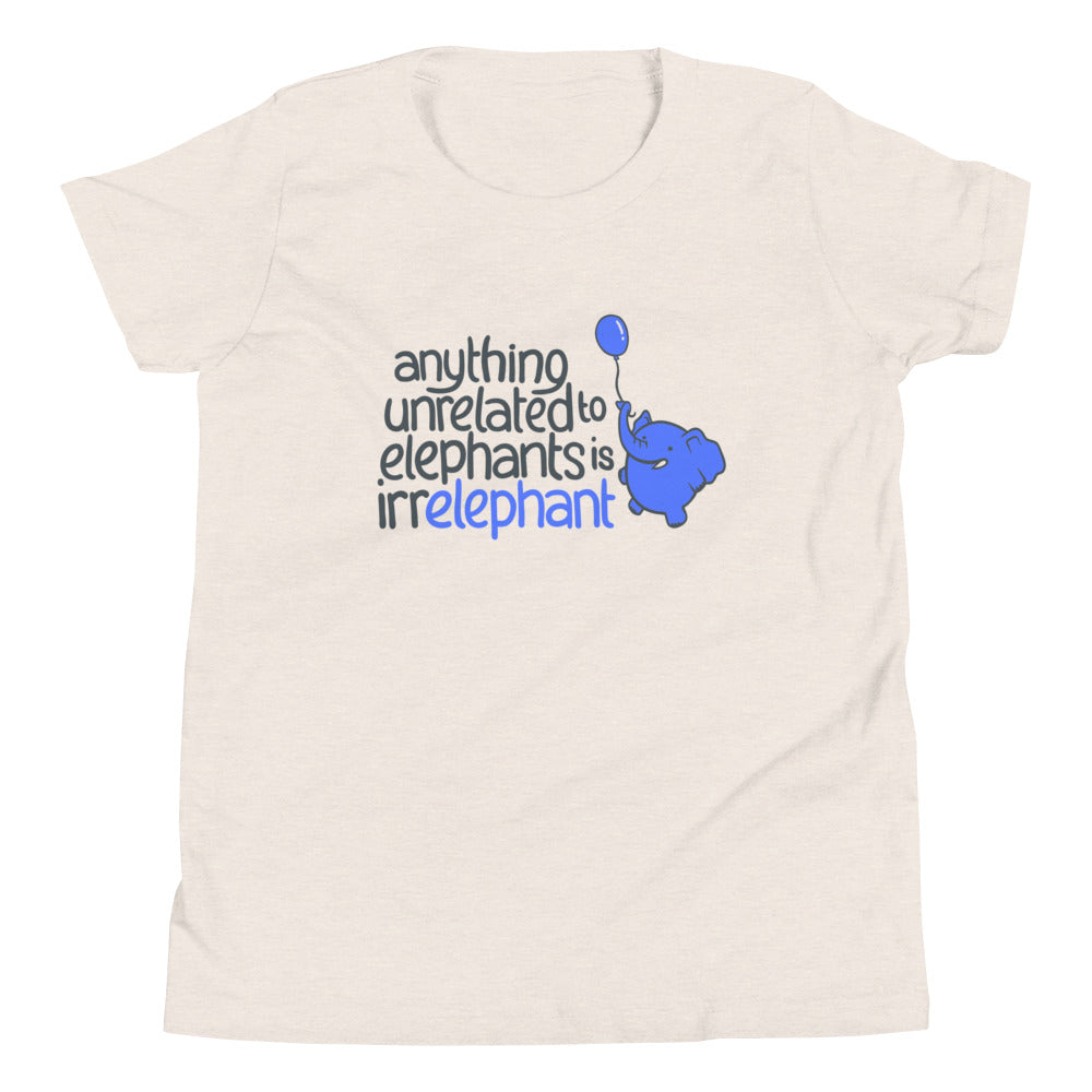 Anything Unrelated Elephants Kid's Youth Tee