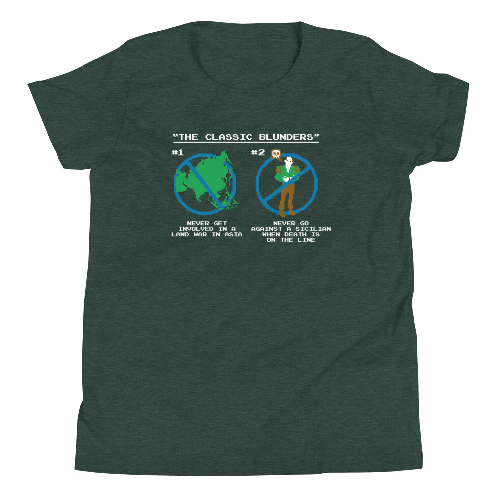 The Classic Blunders Kid's Youth Tee