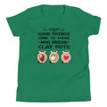 Good Things Come To Those Who Break Clay Pots Kid's Youth Tee