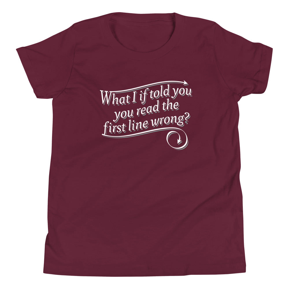 What I If Told You Kid's Youth Tee