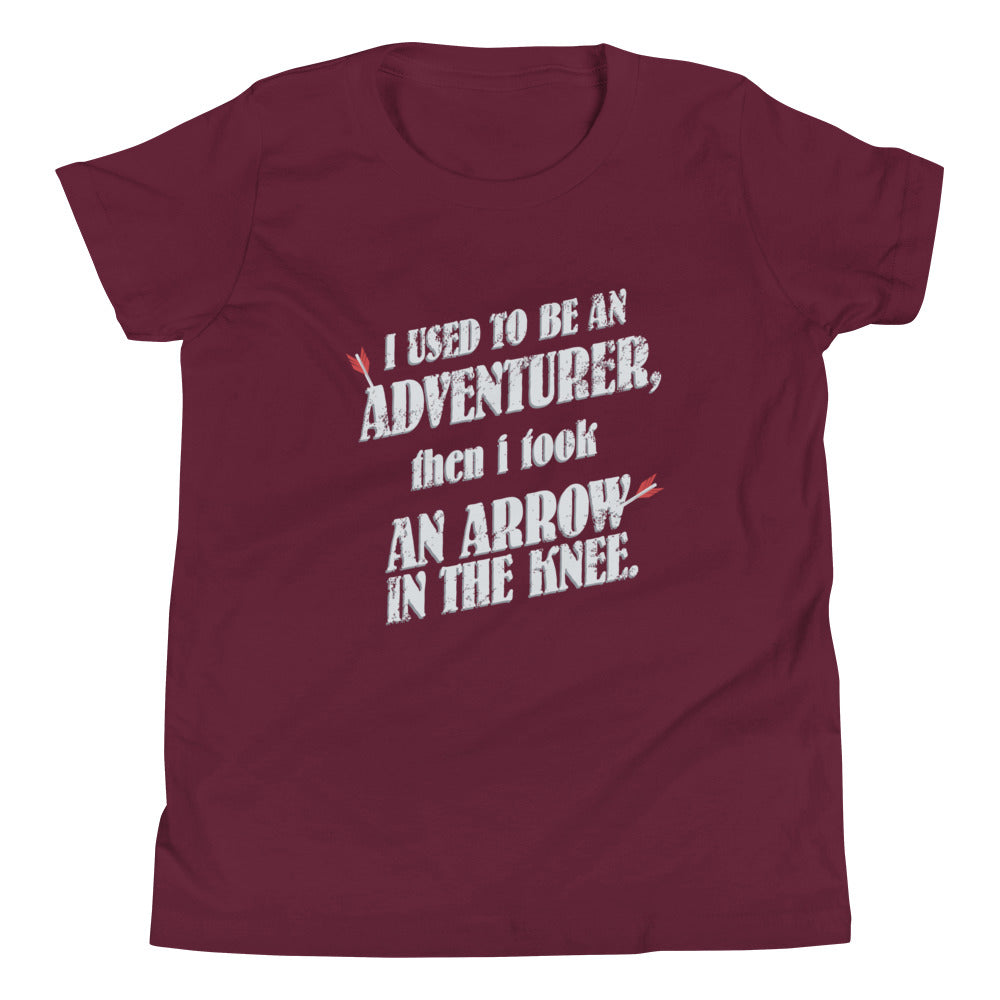 I Used To Be An Adventurer Kid's Youth Tee