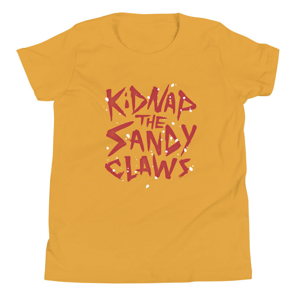 Kidnap The Sandy Claws Kid's Youth Tee