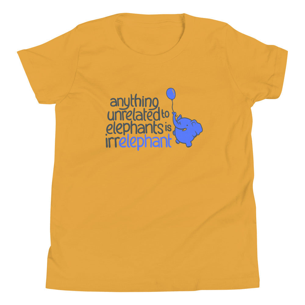 Anything Unrelated Elephants Kid's Youth Tee