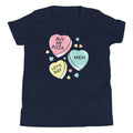 Candy Hearts Kid's Youth Tee