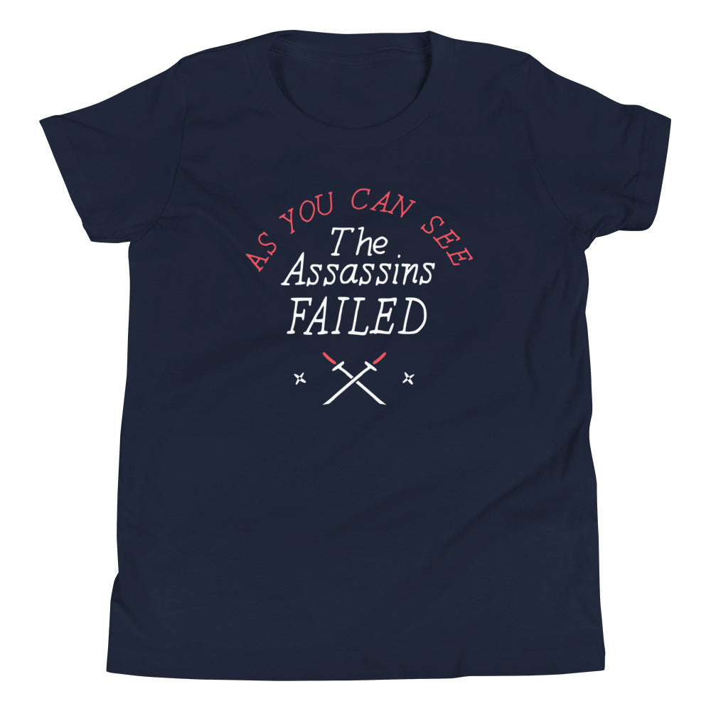 The Assassins Failed Kid's Youth Tee