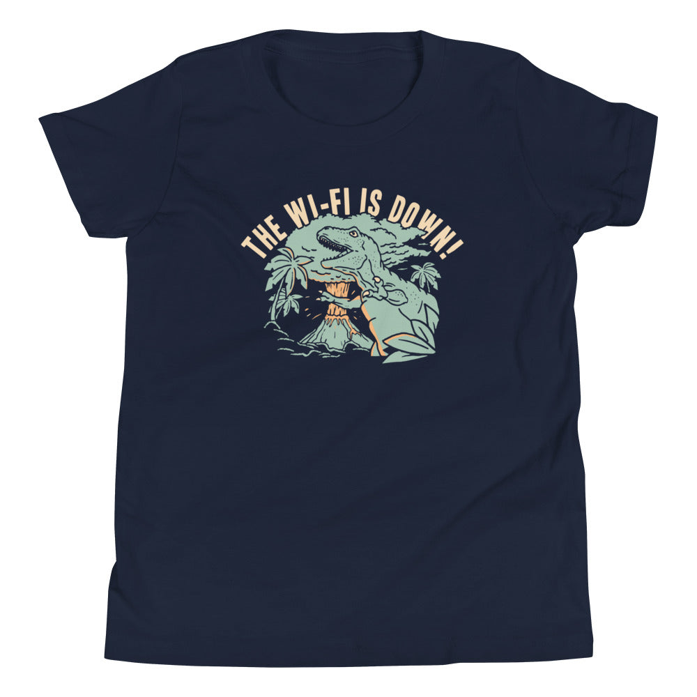 The Wi-Fi Is Down! Kid's Youth Tee