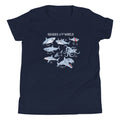 Sharks Of The World Kid's Youth Tee