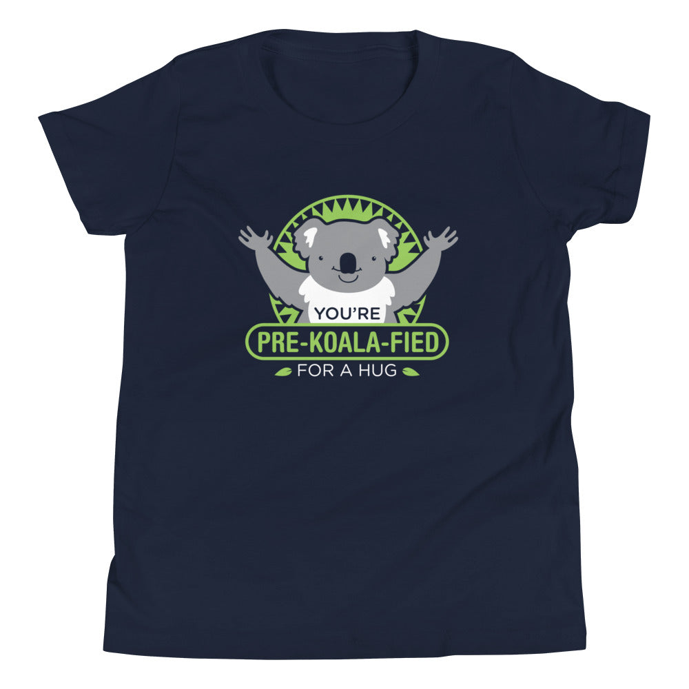 You're Pre-Koala-Fied For A Hug Kid's Youth Tee