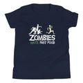 Zombies Hate Fast Food Kid's Youth Tee