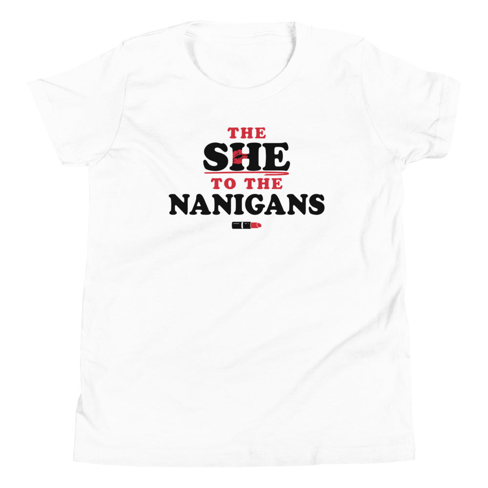 The She To The Nanigans Kid's Youth Tee
