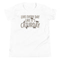 Live Every Day Like It's Caturday Kid's Youth Tee