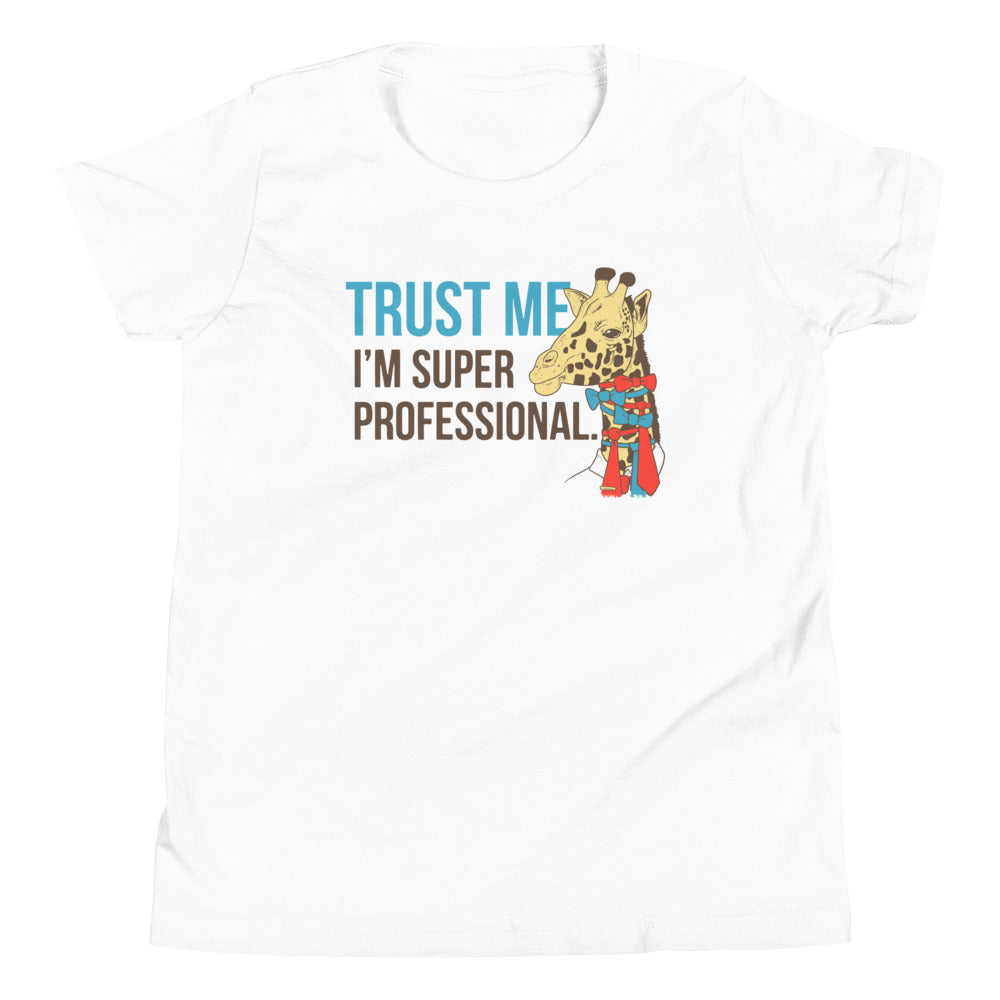 Trust Me I'm Super Professional Kid's Youth Tee