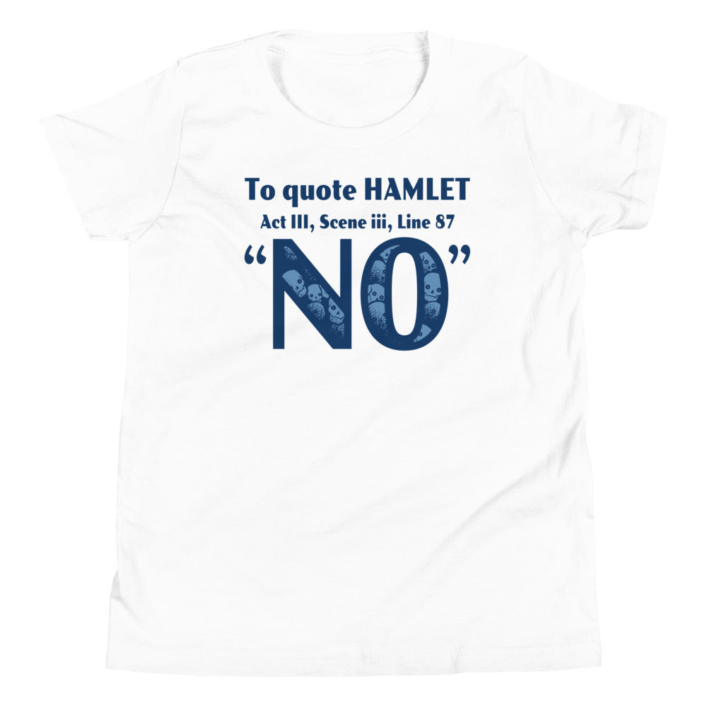 To Quote Hamlet Kid's Youth Tee
